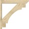 Ekena Millwork Merced Slat Rough Sawn Outlooker, Douglas Fir, 6"W x 36"D x 36"H OUT06X36X36MRC06RDF - alternate 4